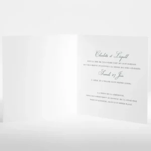 Faire-part de mariage Guirlande d'eucalyptus*Faire-part Elégant Fashion