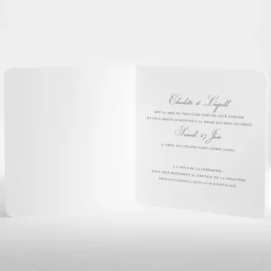 Faire-part de mariage Guirlande d'eucalyptus*Faire-part Elégant Fashion