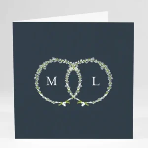Faire-part de mariage Gypsophile*Faire-part Elégant New