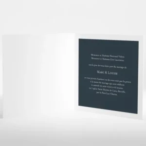 Faire-part de mariage Gypsophile*Faire-part Elégant New