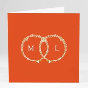 Faire-part de mariage Gypsophile*Faire-part Elégant New