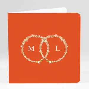 Faire-part de mariage Gypsophile*Faire-part Elégant New