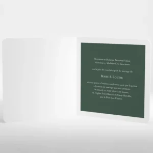 Faire-part de mariage Gypsophile*Faire-part Elégant New