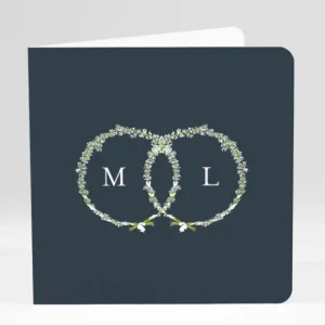 Faire-part de mariage Gypsophile*Faire-part Elégant New