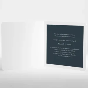 Faire-part de mariage Gypsophile*Faire-part Elégant New