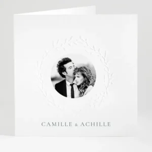 Faire-part de mariage Haute couture*Faire-part Elégant Best