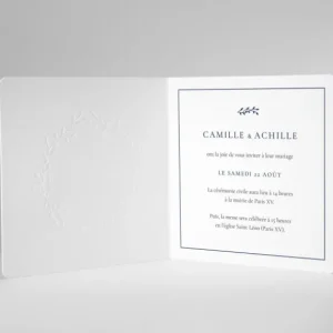 Faire-part de mariage Haute couture*Faire-part Elégant Best