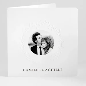 Faire-part de mariage Haute couture*Faire-part Elégant Best
