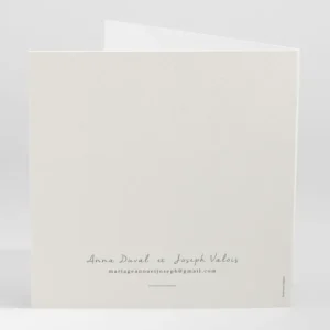 Faire-part de mariage Herbier romantique*Faire-part Elégant Discount