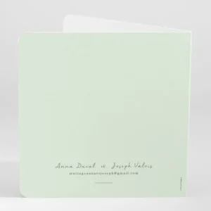 Faire-part de mariage Herbier romantique*Faire-part Elégant Discount