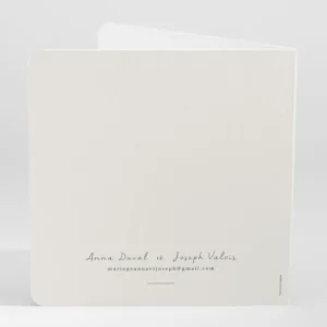 Faire-part de mariage Herbier romantique*Faire-part Elégant Discount