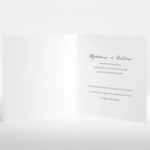 Faire-part de mariage Ile de Re*Faire-part Elégant Online