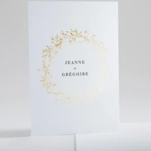 Faire-part de mariage Jardin anglais*Faire-part Elégant Best