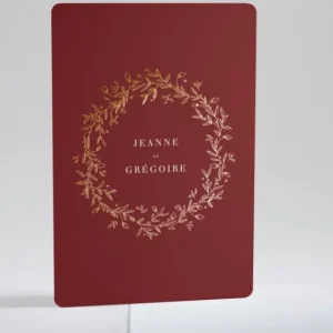 Faire-part de mariage Jardin anglais*Faire-part Elégant Best