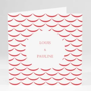 Faire-part de mariage Joli sourire*Faire-part Elégant Discount