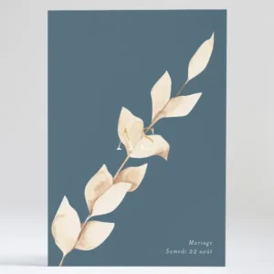 Faire-part de mariage Joli brin*Faire-part Elégant New