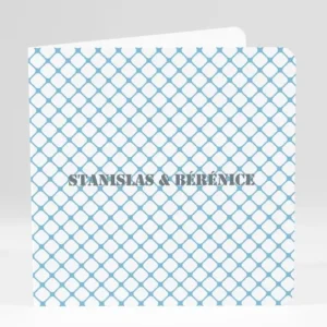 Faire-part de mariage Jolies tomettes*Faire-part Elégant Discount