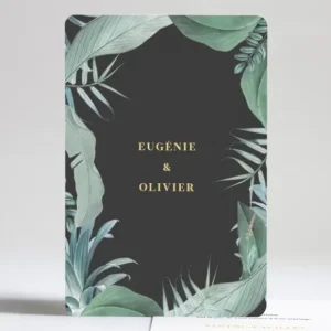 Faire-part de mariage Jungle spirit*Faire-part Elégant Sale