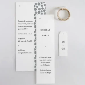 Faire-part de mariage Leopard*Faire-part Elégant Clearance