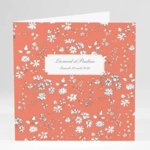 Faire-part de mariage Liberty elegant*Faire-part Elégant Sale