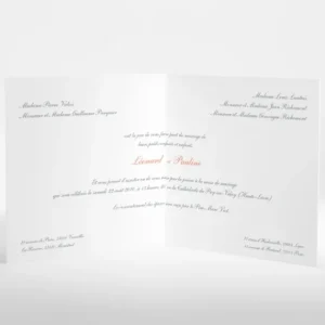Faire-part de mariage Liberty elegant*Faire-part Elégant Sale