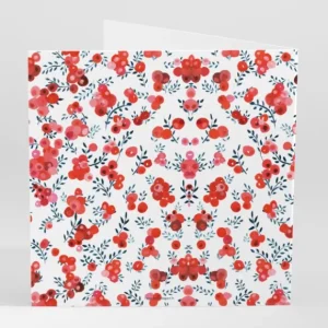 Faire-part de mariage Liberty groseilles*Faire-part Elégant Fashion