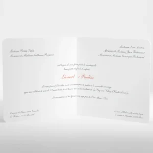 Faire-part de mariage Liberty elegant*Faire-part Elégant Sale