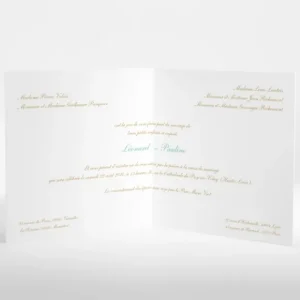Faire-part de mariage Liberty elegant*Faire-part Elégant Sale
