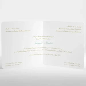 Faire-part de mariage Liberty elegant*Faire-part Elégant Sale