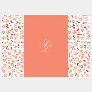 Faire-part de mariage Liberty leger*Faire-part Elégant Fashion