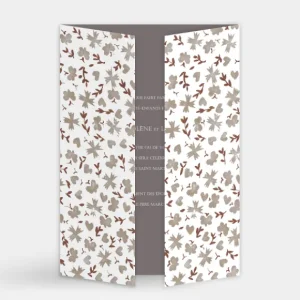 Faire-part de mariage Liberty leger*Faire-part Elégant Fashion