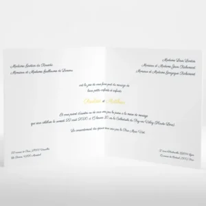 Faire-part de mariage Liberty groseilles*Faire-part Elégant Fashion