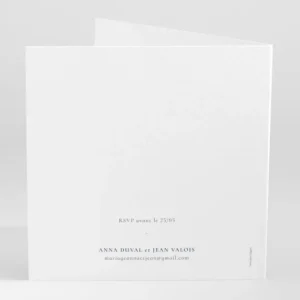 Faire-part de mariage Lisboa livret*Faire-part Elégant Online