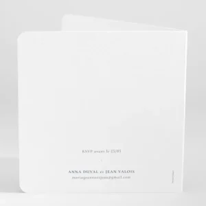 Faire-part de mariage Lisboa livret*Faire-part Elégant Online