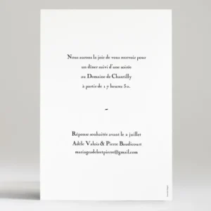 Faire-part de mariage Ma belle etoile*Faire-part Elégant Online