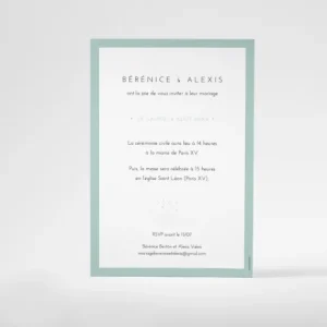 Faire-part de mariage Maries couronnes*Faire-part Elégant Outlet