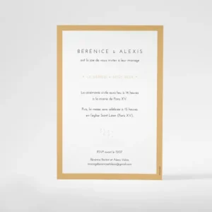 Faire-part de mariage Maries couronnes*Faire-part Elégant Outlet
