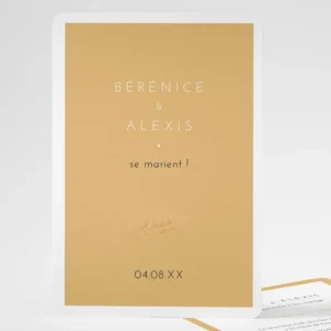 Faire-part de mariage Maries couronnes*Faire-part Elégant Outlet