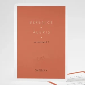 Faire-part de mariage Maries couronnes*Faire-part Elégant Outlet