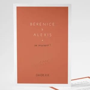 Faire-part de mariage Maries couronnes*Faire-part Elégant Outlet