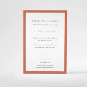 Faire-part de mariage Maries couronnes*Faire-part Elégant Outlet