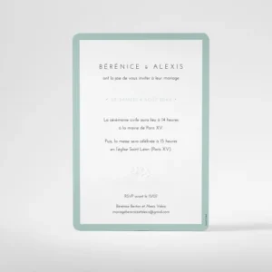 Faire-part de mariage Maries couronnes*Faire-part Elégant Outlet