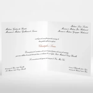 Faire-part de mariage Medaillon elegant*Faire-part Elégant Hot