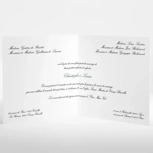 Faire-part de mariage Medaillon elegant*Faire-part Elégant Hot