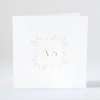 Faire-part de mariage Murmure dore*Faire-part Elégant Sale