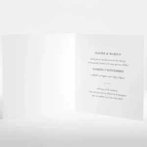 Faire-part de mariage Murmure*Faire-part Elégant Hot