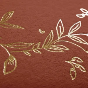 Faire-part de mariage Nature elegante or*Faire-part Elégant Discount