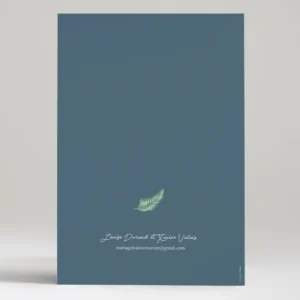 Faire-part de mariage Nature luxuriante*Faire-part Elégant Hot