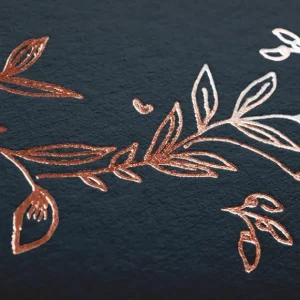 Faire-part de mariage Nature elegante cuivre*Faire-part Elégant New