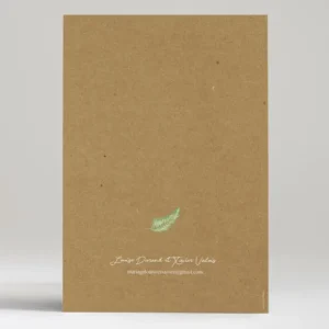 Faire-part de mariage Nature luxuriante*Faire-part Elégant Hot